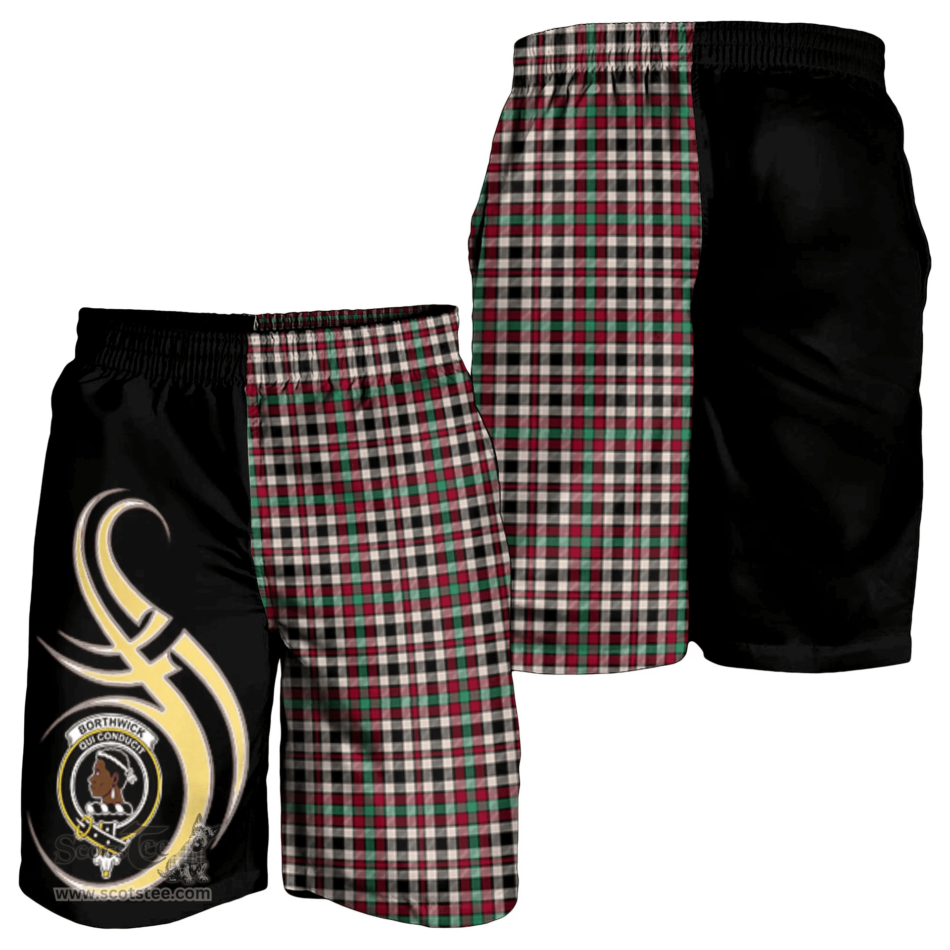 Borthwick Dress Ancient Clan Believe In Me Men Short K23