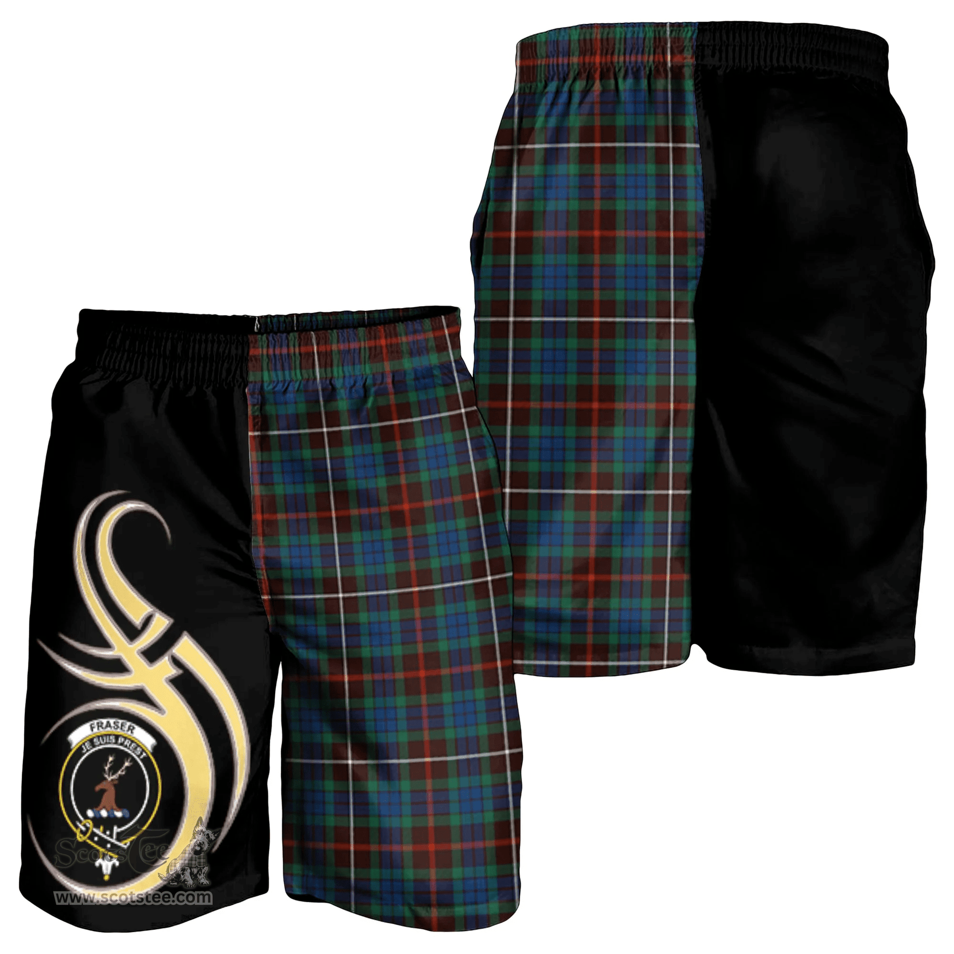 Fraser Hunting Ancient Clan Believe In Me Men Short K23