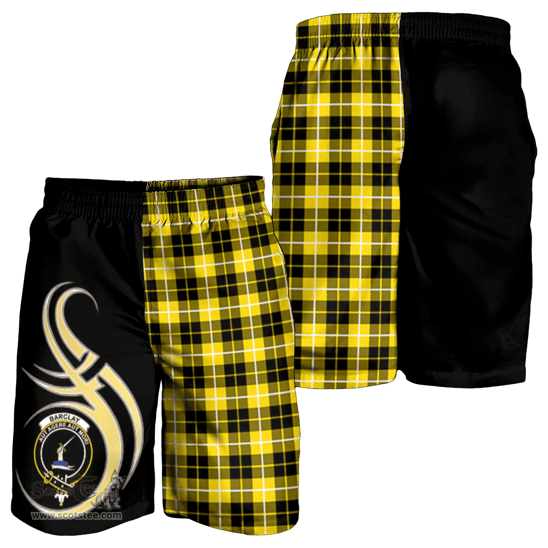 Barclay Dress Modern Clan Believe In Me Men Short K23
