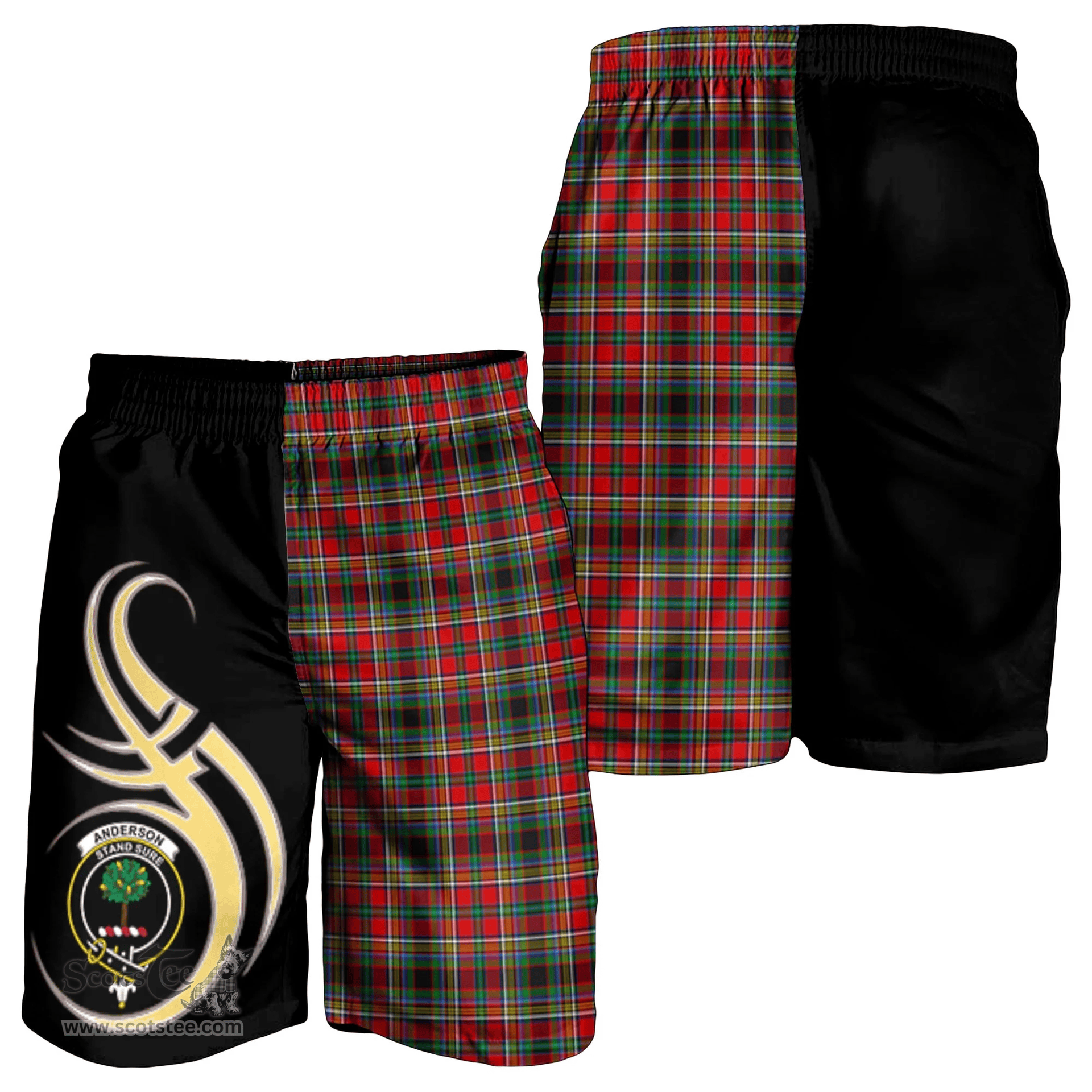 Anderson of Arbrake Clan Believe In Me Men Short K23