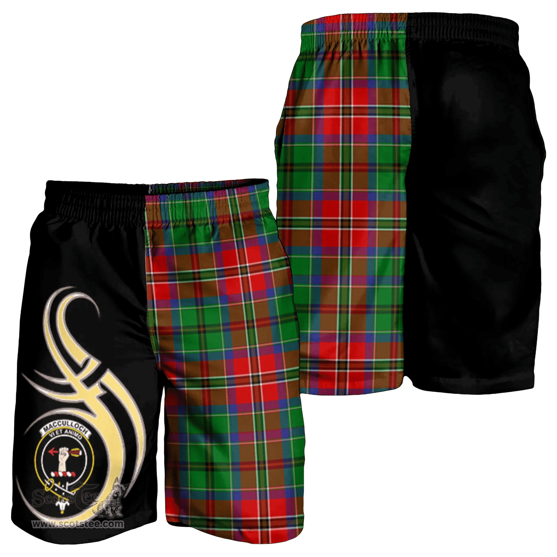 MacCulloch Clan Believe In Me Men Short K23