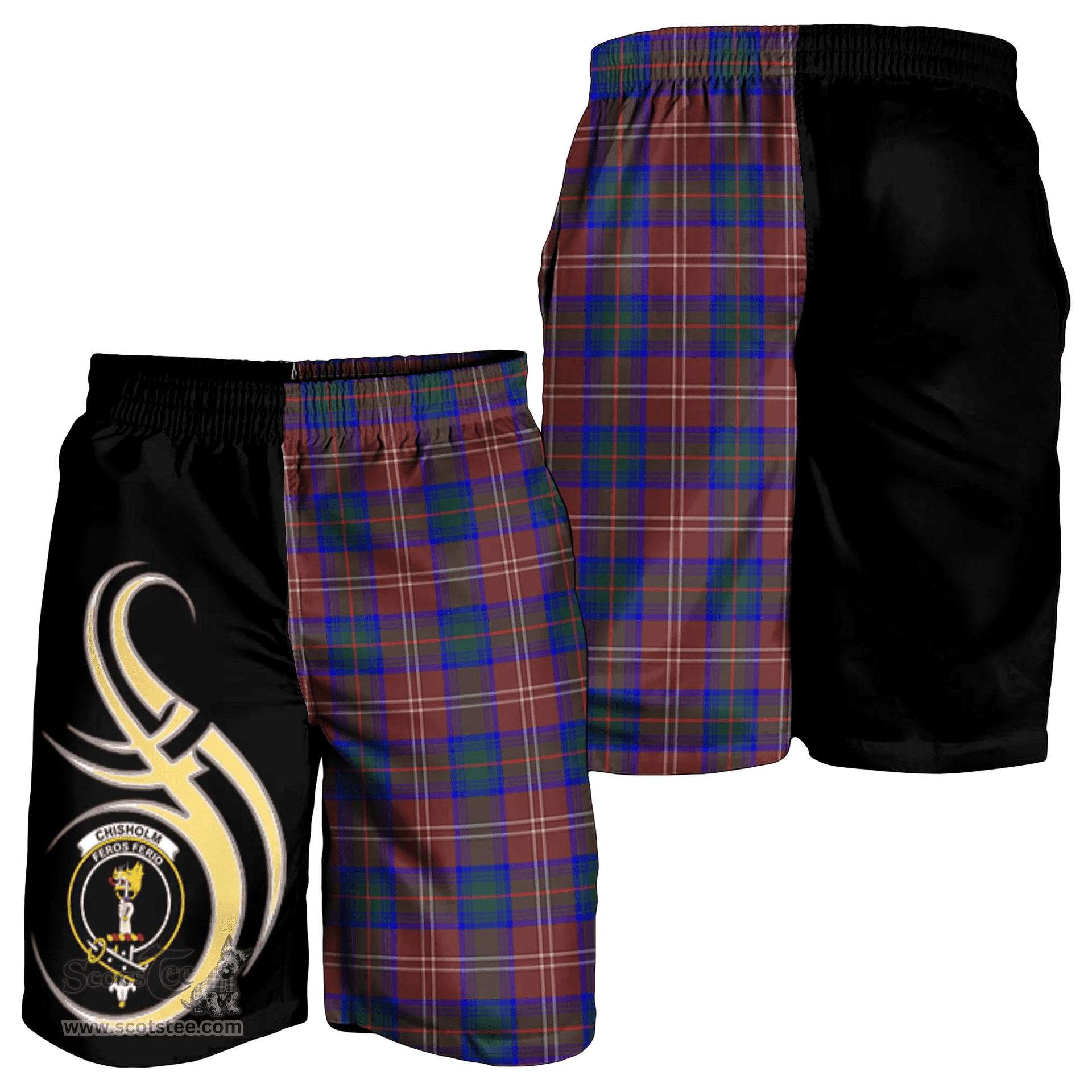 Chisholm Hunting Modern Clan Believe In Me Men Short K23