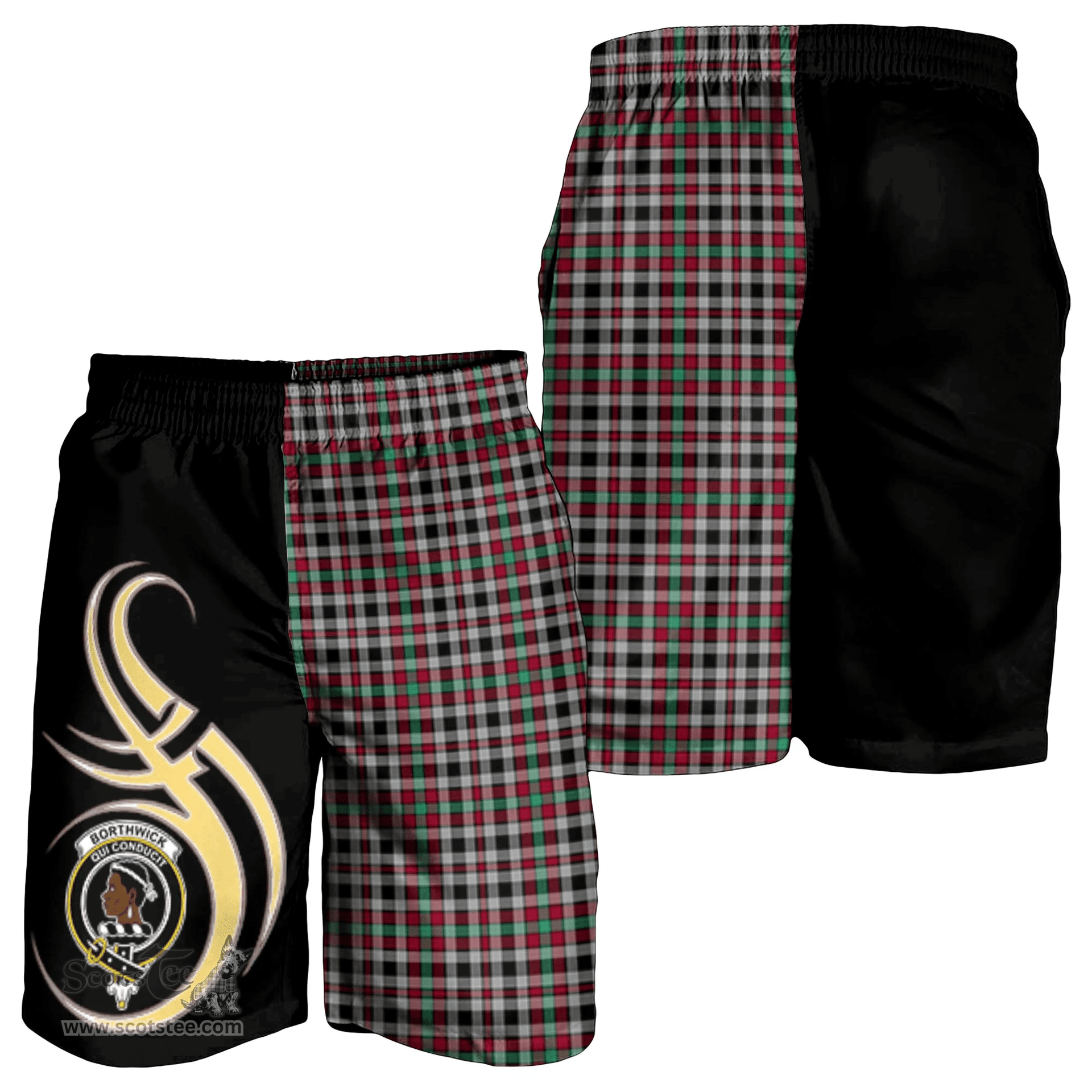 Borthwick Ancient Clan Believe In Me Men Short K23