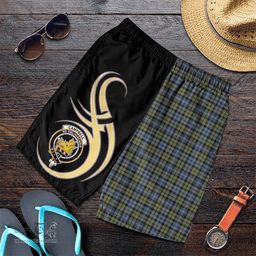 Campbell Faded Clan Believe In Me Men Short K23