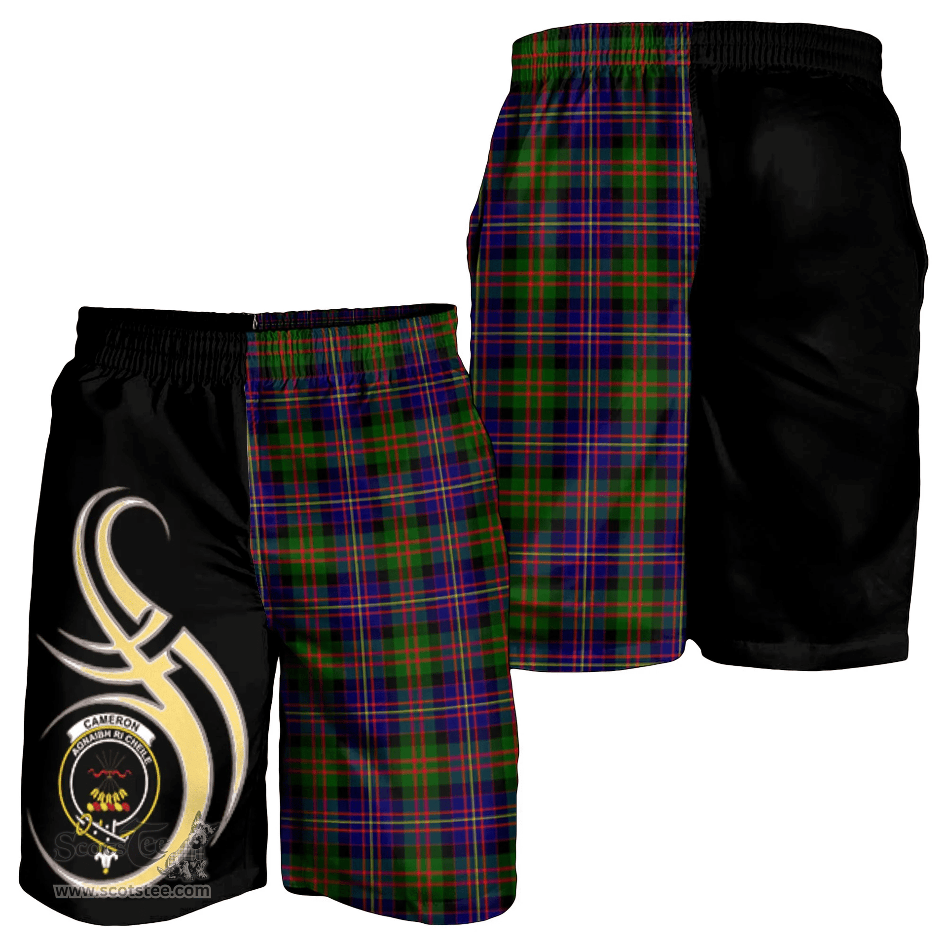 Cameron of Erracht Modern Clan Believe In Me Men Short K23