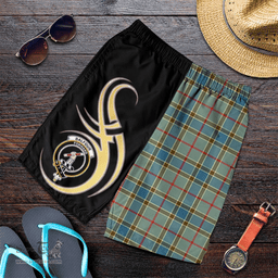 Balfour Blue Clan Believe In Me Men Short K23