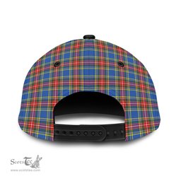 Scottish Bethune Family Crest In Me Style Tartan Cap ScotsTee Shop - Tartan Plaid - scotstee.com