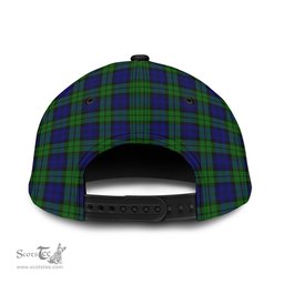 Scottish Bannatyne Family Crest In Me Style Tartan Cap ScotsTee Shop - Tartan Plaid - scotstee.com
