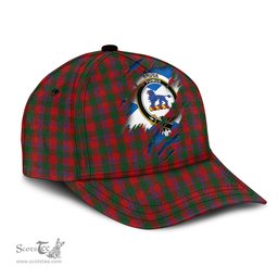 Scottish Bruce Old Family Crest In Me Style Tartan Cap ScotsTee Shop - Tartan Plaid - scotstee.com