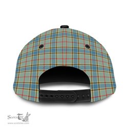 Scottish Balfour Blue Family Crest In Me Style Tartan Cap ScotsTee Shop - Tartan Plaid - scotstee.com