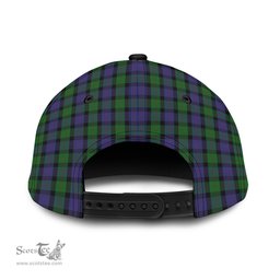 Scottish Blair Family Crest In Me Style Tartan Cap ScotsTee Shop - Tartan Plaid - scotstee.com