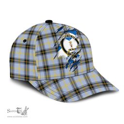 Scottish Bell Family Crest In Me Style Tartan Cap ScotsTee Shop - Tartan Plaid - scotstee.com