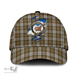 Scottish Baillie Dress Family Crest In Me Style Tartan Cap ScotsTee Shop - Tartan Plaid - scotstee.com