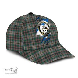 Scottish Craig Ancient Family Crest In Me Style Tartan Cap ScotsTee Shop - Tartan Plaid - scotstee.com