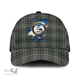 Scottish Craig Ancient Family Crest In Me Style Tartan Cap ScotsTee Shop - Tartan Plaid - scotstee.com
