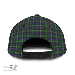 Scottish Farquharson Family Crest In Me Style Tartan Cap ScotsTee Shop - Tartan Plaid - scotstee.com