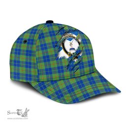 Scottish Barclay Hunting Ancient Family Crest In Me Style Tartan Cap ScotsTee Shop - Tartan Plaid - scotstee.com