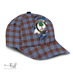 Scottish Anderson Modern Family Crest In Me Style Tartan Cap ScotsTee Shop - Tartan Plaid - scotstee.com