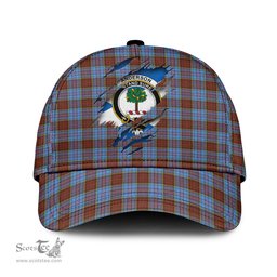 Scottish Anderson Modern Family Crest In Me Style Tartan Cap ScotsTee Shop - Tartan Plaid - scotstee.com