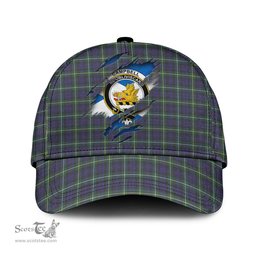 Scottish Campbell Argyll Modern Family Crest In Me Style Tartan Cap ScotsTee Shop - Tartan Plaid - scotstee.com