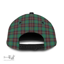 Scottish Chisholm Hunting Ancient Family Crest In Me Style Tartan Cap ScotsTee Shop - Tartan Plaid - scotstee.com