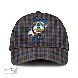 Scottish Gayre Hunting Family Crest In Me Style Tartan Cap ScotsTee Shop - Tartan Plaid - scotstee.com