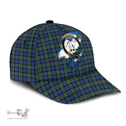Scottish Fletcher Ancient Family Crest In Me Style Tartan Cap ScotsTee Shop - Tartan Plaid - scotstee.com