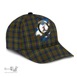 Scottish Fraser Hunting Family Crest In Me Style Tartan Cap ScotsTee Shop - Tartan Plaid - scotstee.com