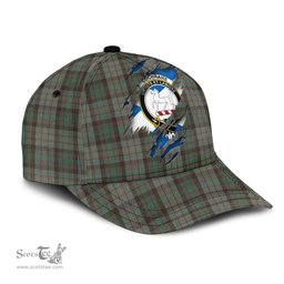 Scottish Cochrane Hunting Family Crest In Me Style Tartan Cap ScotsTee Shop - Tartan Plaid - scotstee.com