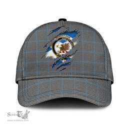 Scottish Gladstone Family Crest In Me Style Tartan Cap ScotsTee Shop - Tartan Plaid - scotstee.com