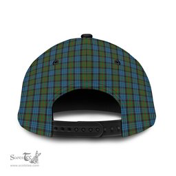 Scottish Fletcher of Dunans Family Crest In Me Style Tartan Cap ScotsTee Shop - Tartan Plaid - scotstee.com