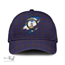 Scottish Elliot Family Crest In Me Style Tartan Cap ScotsTee Shop - Tartan Plaid - scotstee.com