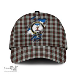 Scottish Fraser Dress Family Crest In Me Style Tartan Cap ScotsTee Shop - Tartan Plaid - scotstee.com