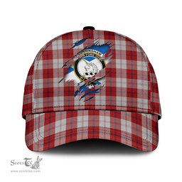 Scottish Cunningham Dress Family Crest In Me Style Tartan Cap ScotsTee Shop - Tartan Plaid - scotstee.com