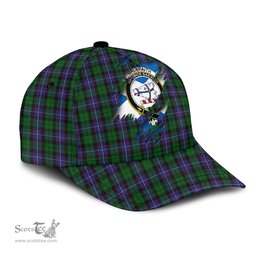 Scottish Galbraith Family Crest In Me Style Tartan Cap ScotsTee Shop - Tartan Plaid - scotstee.com