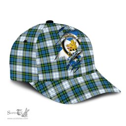 Scottish Campbell Dress Family Crest In Me Style Tartan Cap ScotsTee Shop - Tartan Plaid - scotstee.com