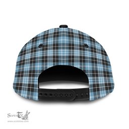 Scottish Clark Ancient Family Crest In Me Style Tartan Cap ScotsTee Shop - Tartan Plaid - scotstee.com