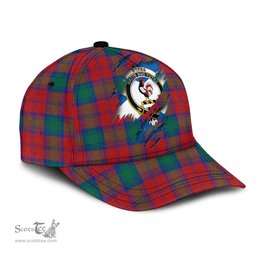 Scottish Byres (Byses) Family Crest In Me Style Tartan Cap ScotsTee Shop - Tartan Plaid - scotstee.com
