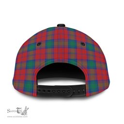 Scottish Byres (Byses) Family Crest In Me Style Tartan Cap ScotsTee Shop - Tartan Plaid - scotstee.com