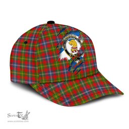 Scottish Forrester Family Crest In Me Style Tartan Cap ScotsTee Shop - Tartan Plaid - scotstee.com
