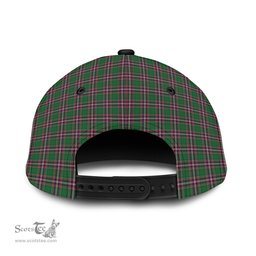 Scottish MacFarlane Hunting Family Crest In Me Style Tartan Cap ScotsTee Shop - Tartan Plaid - scotstee.com