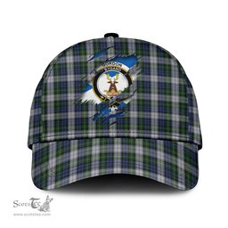 Scottish Gordon Dress Family Crest In Me Style Tartan Cap ScotsTee Shop - Tartan Plaid - scotstee.com