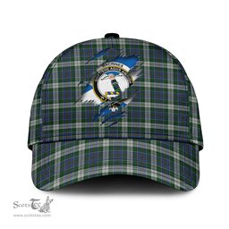 Scottish MacInnes Dress Family Crest In Me Style Tartan Cap ScotsTee Shop - Tartan Plaid - scotstee.com