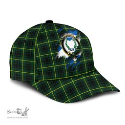 Scottish MacArthur Modern Family Crest In Me Style Tartan Cap ScotsTee Shop - Tartan Plaid - scotstee.com