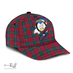 Scottish Lindsay Modern Family Crest In Me Style Tartan Cap ScotsTee Shop - Tartan Plaid - scotstee.com