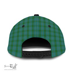 Scottish Irvine of Bonshaw Family Crest In Me Style Tartan Cap ScotsTee Shop - Tartan Plaid - scotstee.com