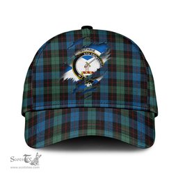 Scottish Guthrie Family Crest In Me Style Tartan Cap ScotsTee Shop - Tartan Plaid - scotstee.com