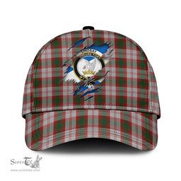 Scottish Lindsay Dress Red Family Crest In Me Style Tartan Cap ScotsTee Shop - Tartan Plaid - scotstee.com