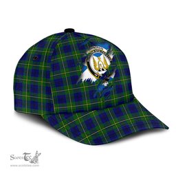 Scottish Johnston Modern Family Crest In Me Style Tartan Cap ScotsTee Shop - Tartan Plaid - scotstee.com