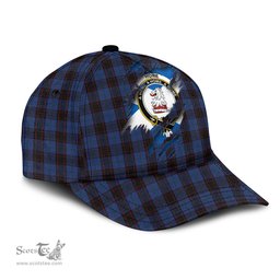 Scottish Home (Hume) Family Crest In Me Style Tartan Cap ScotsTee Shop - Tartan Plaid - scotstee.com